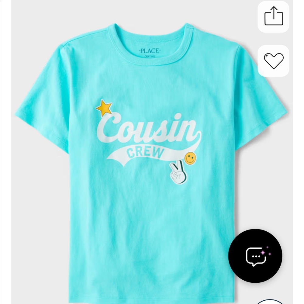 Children’s Place Cousin Crew t shirt